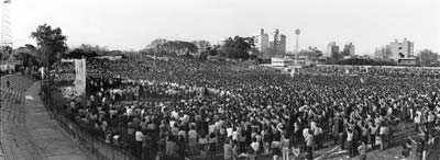 Semana del Estudiante. 25 de setiembre de 1983. 'Manifesto por una enseanza democrtica'.